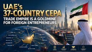 UAE CEPA network 2026  -  37 trade agreements with 18 in force
