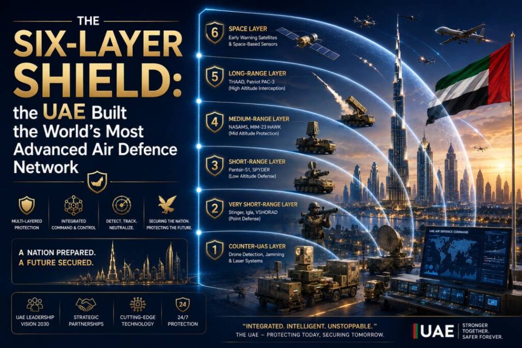 UAE defence industry 2026  -  layered air defence network and industrial economy