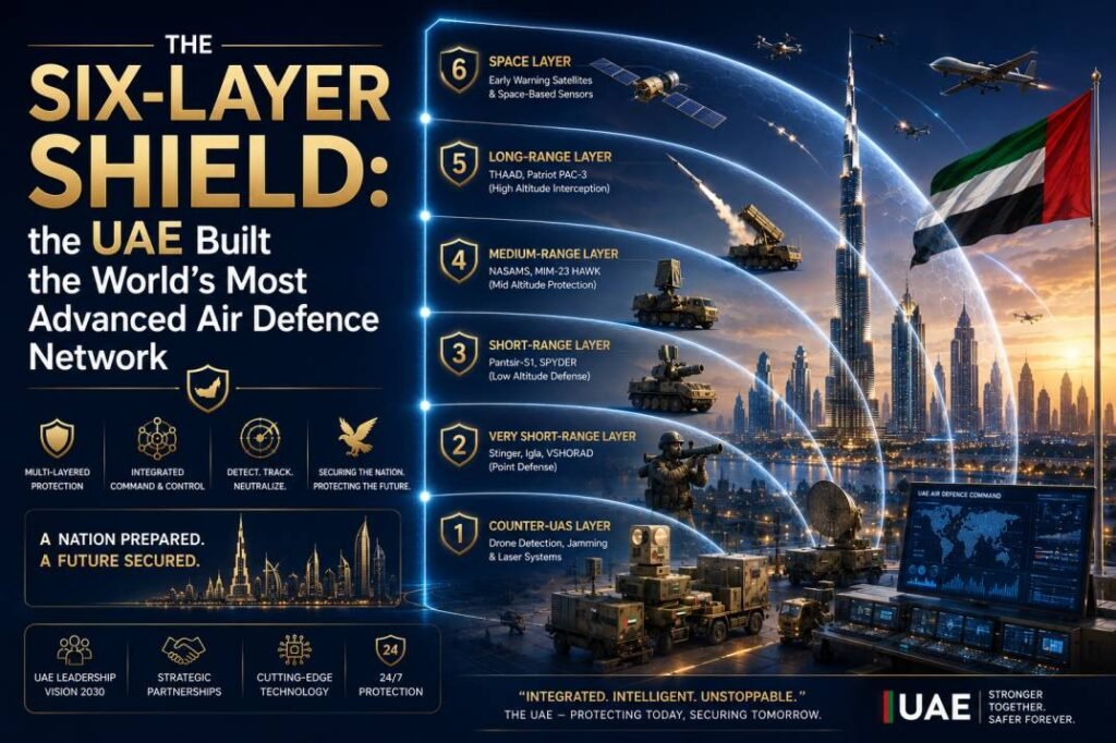 UAE defence industry 2026  -  layered air defence network and industrial economy