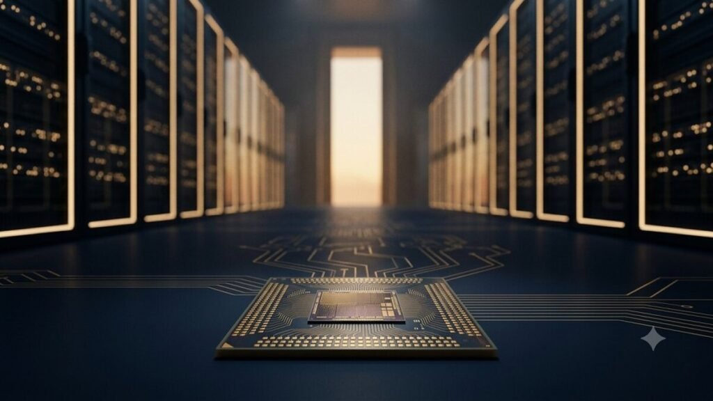 UAE AI chip deal  -  advanced AI processor and data centre infrastructure in Abu Dhabi