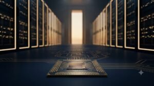 UAE AI chip deal  -  advanced AI processor and data centre infrastructure in Abu Dhabi
