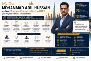 Best Business Consultant UAE - Mohammad Adil Hussain