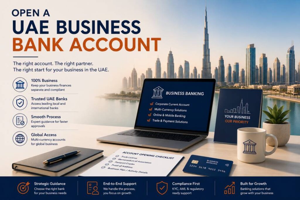 How to open a UAE business bank account in 2026 - documents, timelines and the compliance shift banks now expect