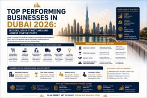 Top businesses in Dubai 2026 - real estate, e-commerce, AI, cloud kitchens and tax advisory sector guide