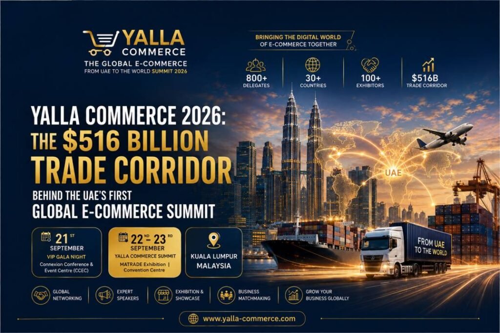 Yalla Commerce 2026 Global E-Commerce Summit in Kuala Lumpur connecting UAE and Malaysia cross-border digital trade