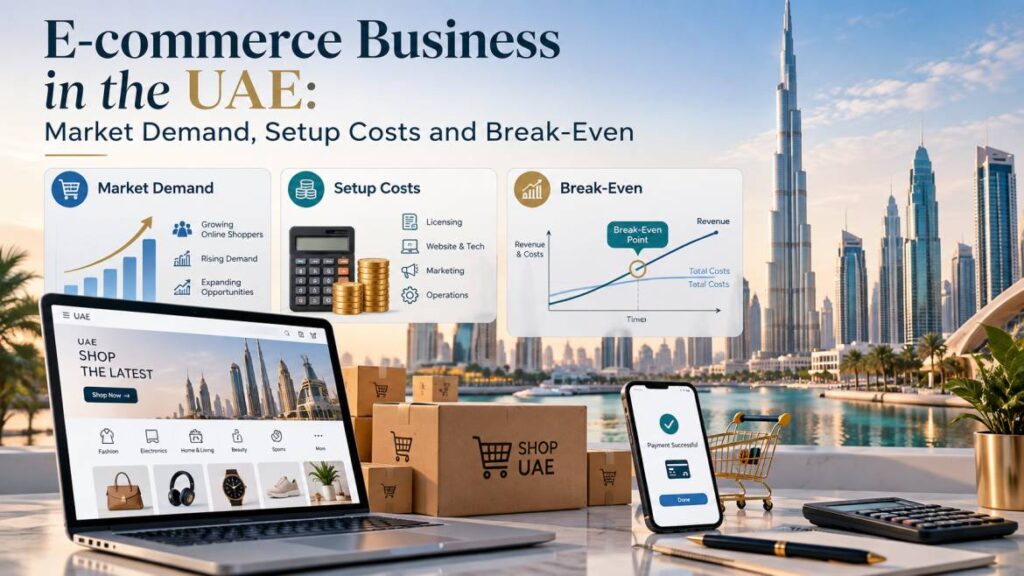 E-commerce business in the UAE: market demand, setup costs and break-even