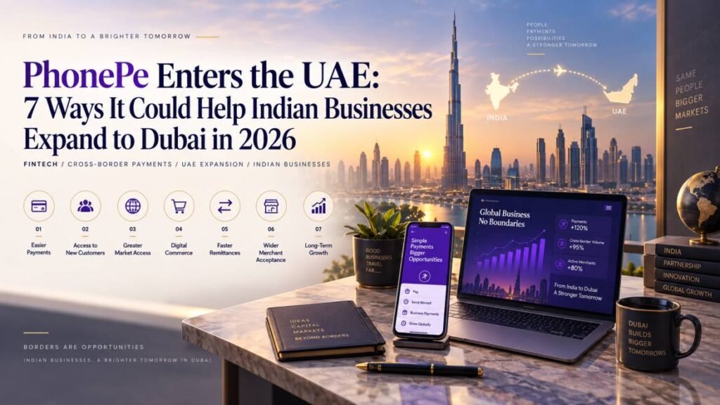 PhonePe UAE 2026 - what its first overseas licence could mean for Indian businesses expanding to Dubai
