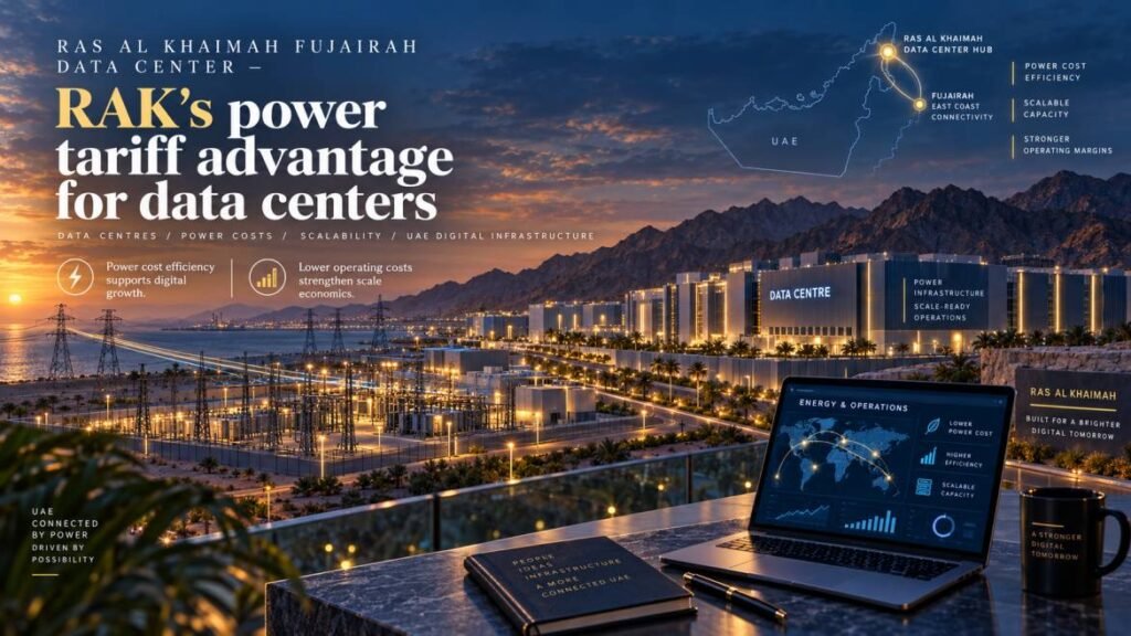 Ras Al Khaimah Fujairah data center - RAK's power tariff advantage for data centers
