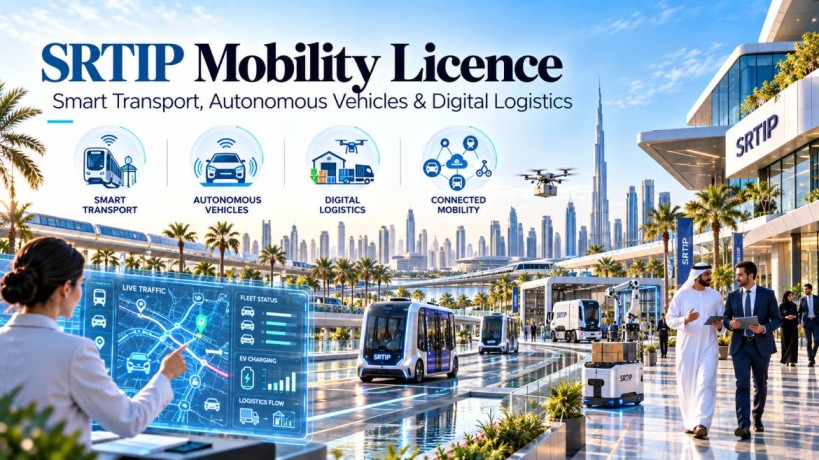 SRTIP mobility licence for smart transport, autonomous vehicles and digital logistics