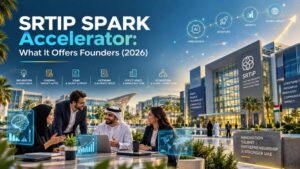 SRTIP SPARK accelerator ecosystem - R&D lab and coworking space at SPARK free zone Sharjah