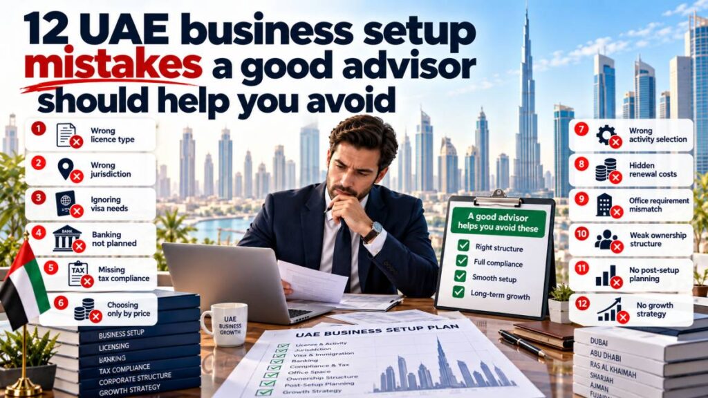 12 UAE business setup mistakes a good advisor should help you avoid