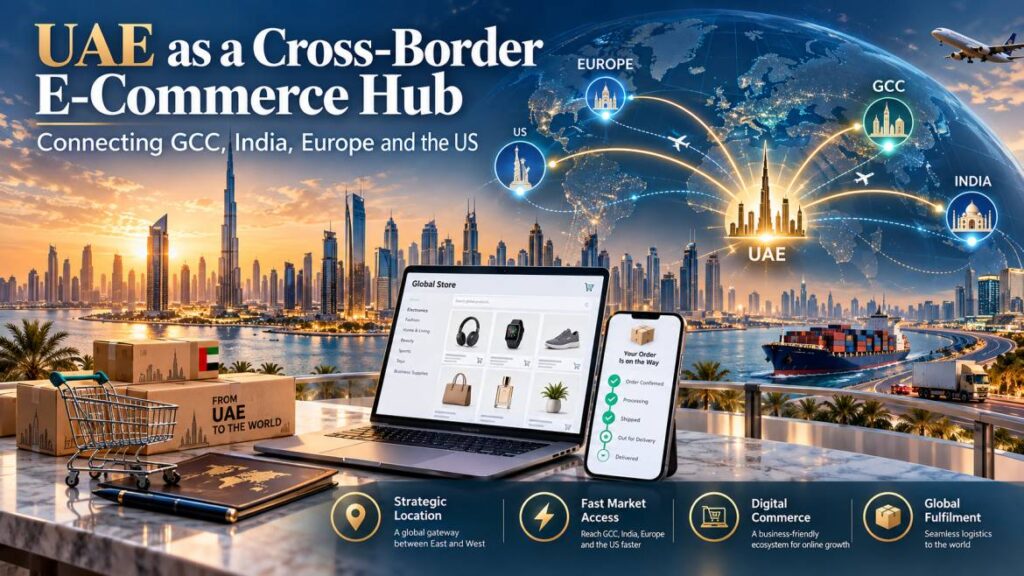 UAE as a cross-border e-commerce hub connecting GCC, India, Europe and the US