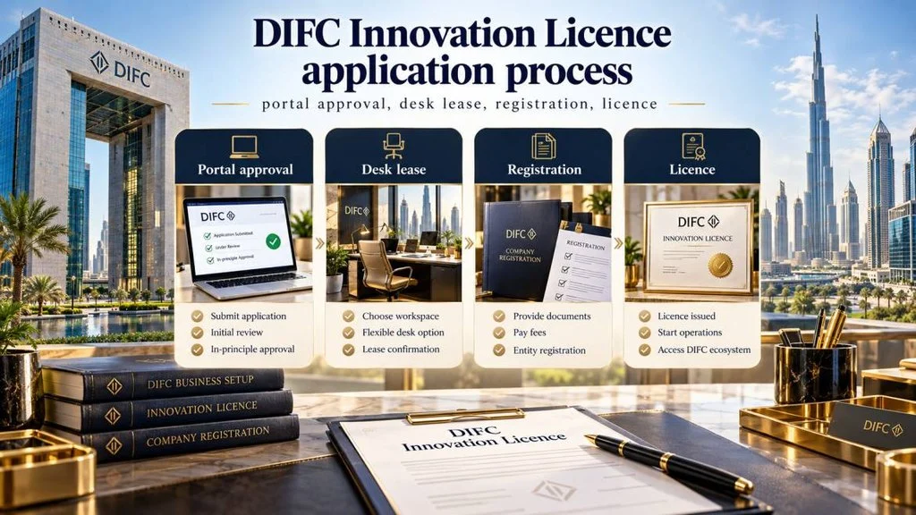 DIFC Innovation Licence compared with the Dubai AI Licence and the standard DIFC commercial licence
