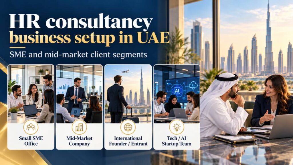HR consultancy business setup in UAE - SME and mid-market client segments